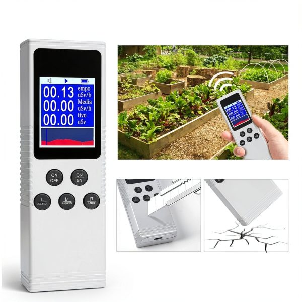 SFNN Geiger Counter Radiation Detector High Sensitivity LCD-5