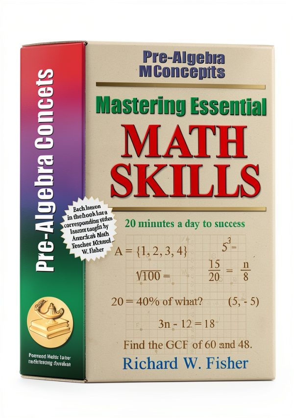 Mastering Essential Math Skills Algebra Workbook Grade 4-12-0