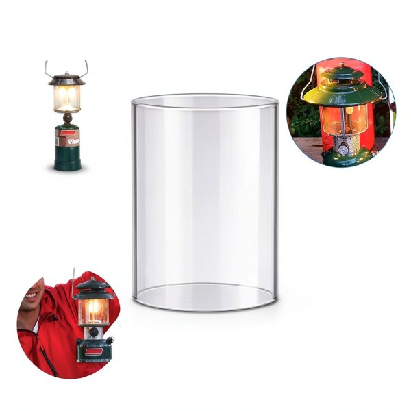 FATCANMA Propane Lantern Globe Glass Replacement for Camping-4