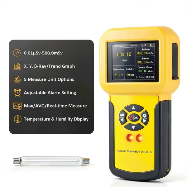 BTMETER Geiger Counter Nuclear Radiation Detector BT-886A-1