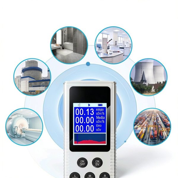 SFNN Geiger Counter Radiation Detector High Sensitivity LCD-3