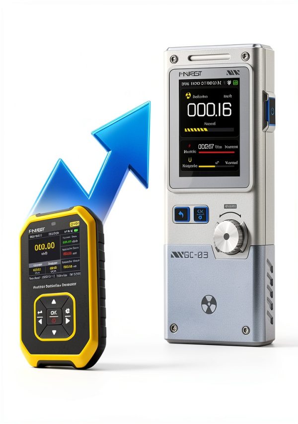 FNIRSI GC-03 Radiation Detector Nuclear EMF Monitor 3-in-1-1