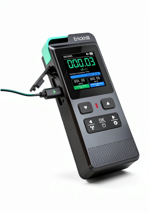 ERICKHILL EGF01 Geiger Counter Radiation Detector Gamma Beta-5