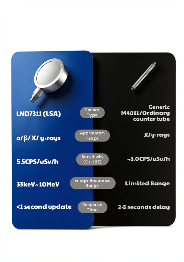 AEGTEST Radiation Detector Professional Nuclear Alpha Beta-2