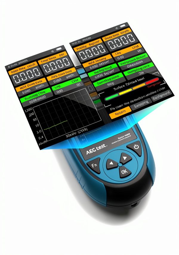 AEGTEST Radiation Detector Professional Nuclear Monitor-3