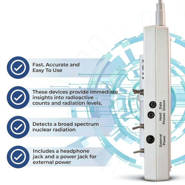 Images SI Geiger Counter Nuclear Radiation Detector Handheld-3
