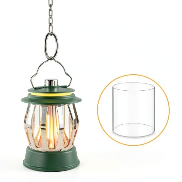 Magluv Glass Lantern Globe Replacement for Coleman Models-2