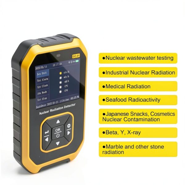LYCEBELL Geiger Counter Radiation Detector Dosimeter Alarm-2