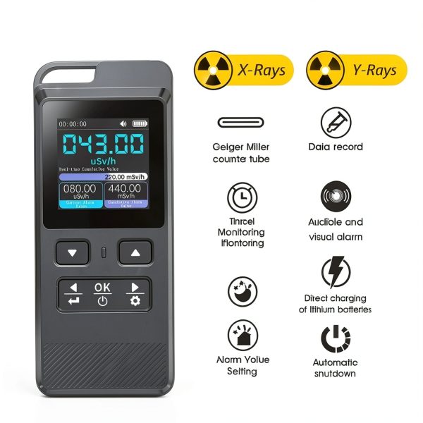 LYCEBELL Geiger Counter Nuclear Radiation Detector Portable-1