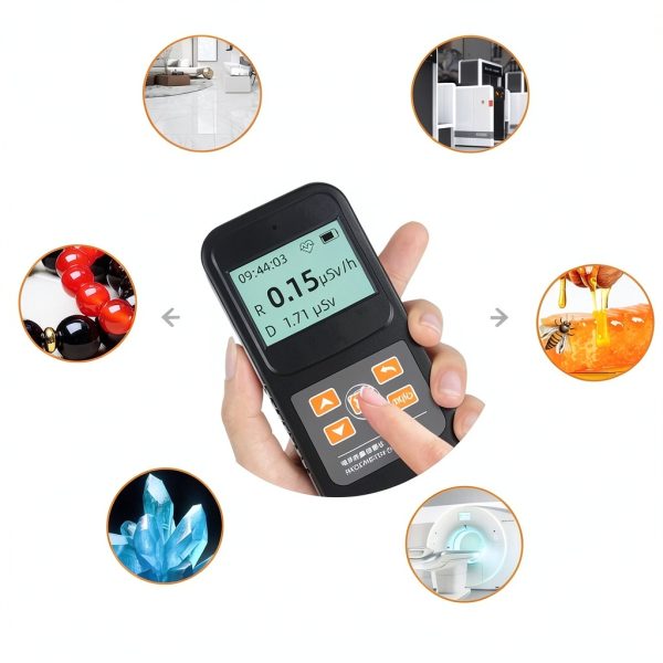 MOESAPU Geiger Counter Nuclear Radiation Detector FS-600-5
