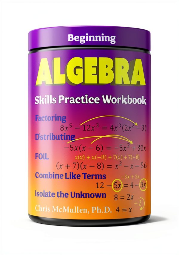 Zishka Publishing Algebra eBook for Teens Grade 7-10-0