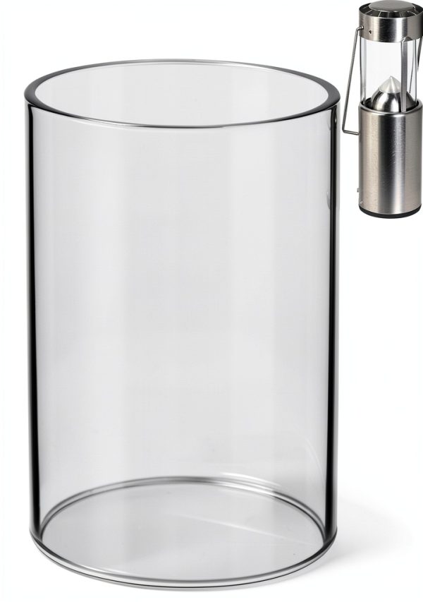 UCO Lantern Glass Chimney LVACODV Heat Resistant Replacement-0