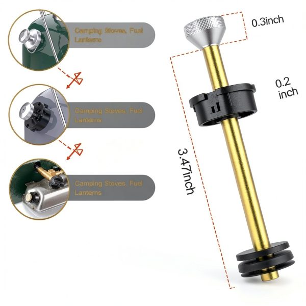 Rumngsuy Universal Plunger Metal Replacement Camping Stove-2