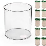 LVACODV Camping Lantern Accessories Glass Globe Mantles-0