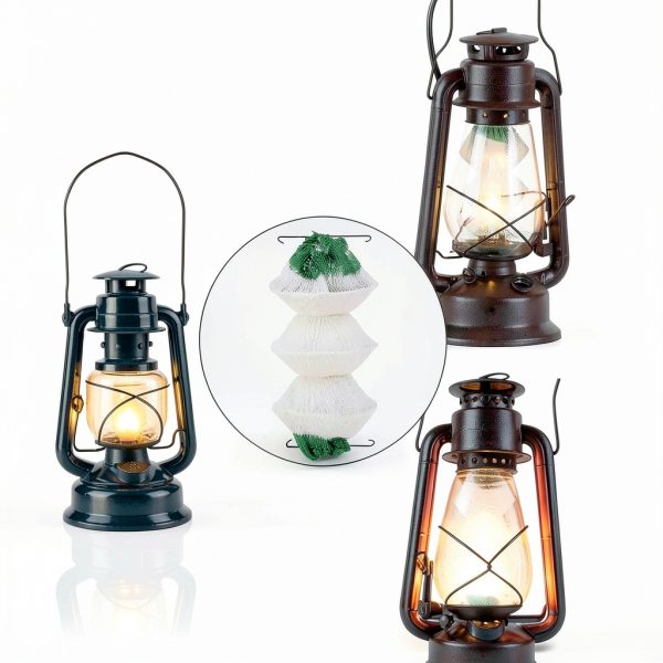 Piriuuo Rayon Lantern Mantles 12 Pack Camping Lighting-5