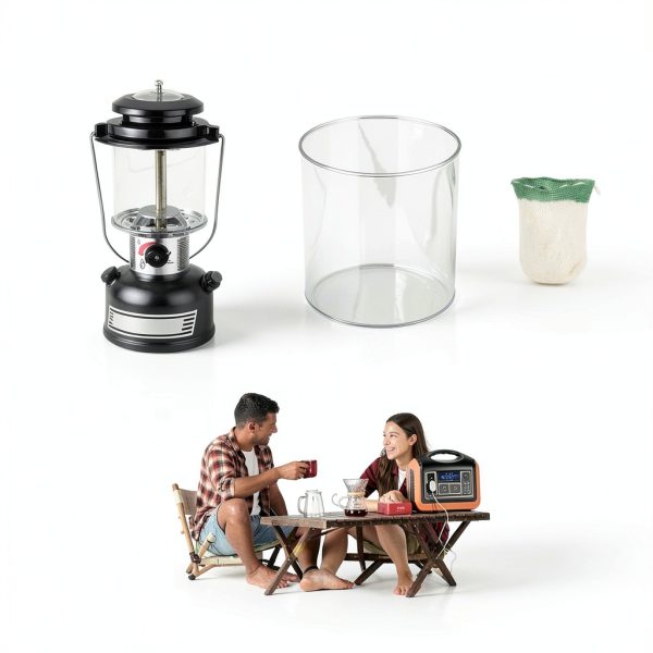 LVACODV Camping Lantern Accessories Glass Globe Mantles-5