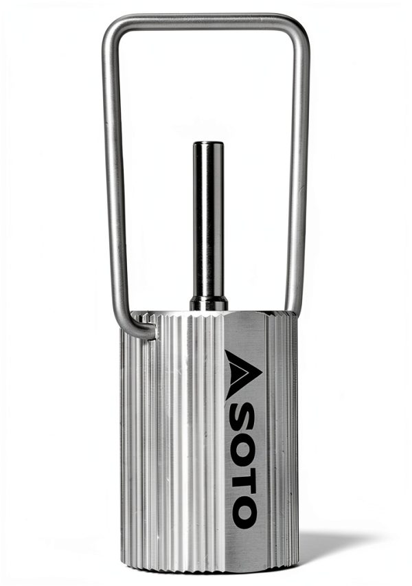 SOTO Butane Refill Adapter Silver Alloy Steel-0