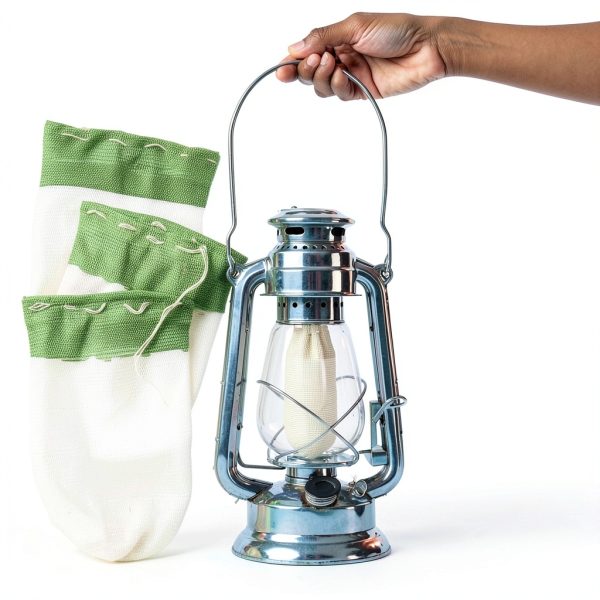 Propane Lantern Mantles Tenalleys White Durable-1