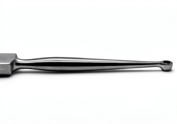 Dermal Curette 3mm ENT Fox Superior Instruments AISI 420 Steel-4