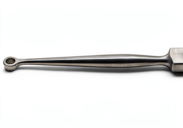Dermal Curette 3mm ENT Fox Superior Instruments AISI 420 Steel-2