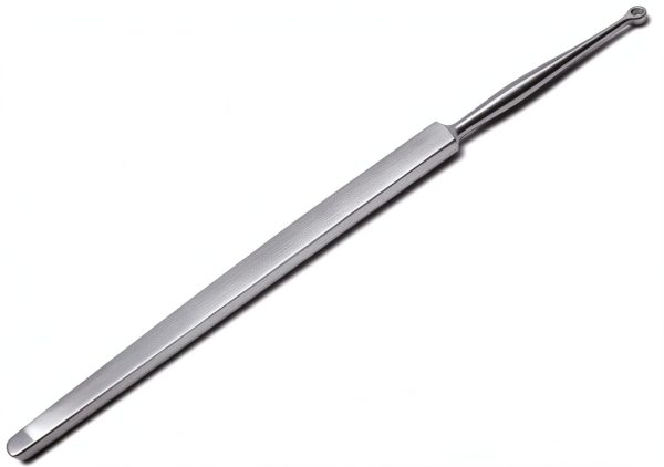 Dermal Curette 3mm ENT Fox Superior Instruments AISI 420 Steel-0