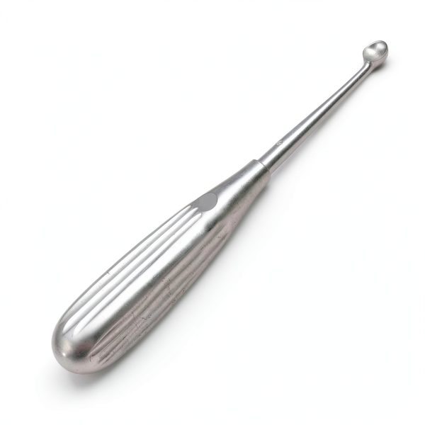 Orthopedic Spratt Brun Mastoid 6" Curette #4 G.S High Stainless Steel-0