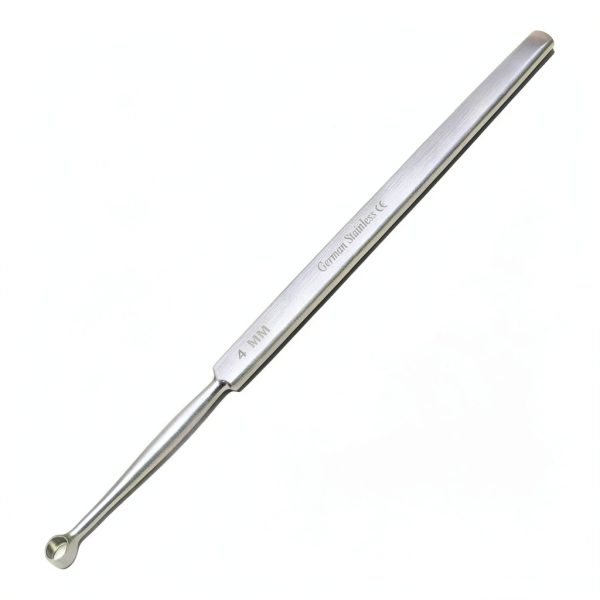 Fox Dermal Curettes 4 mm X L 5.5" Surgical Curette VR Instruments-4