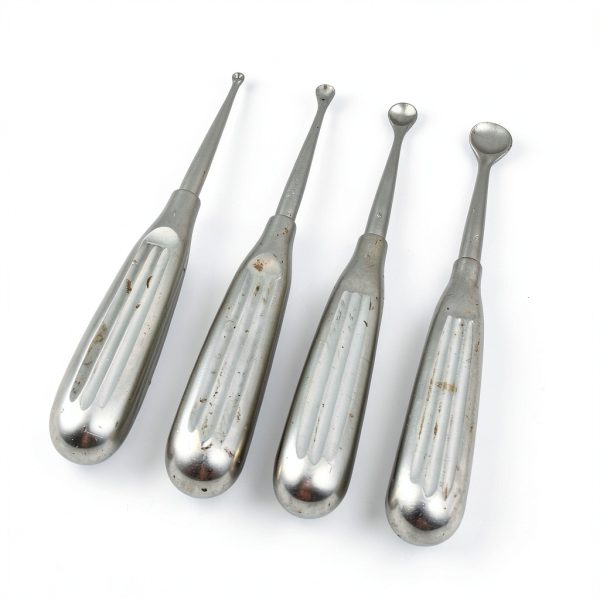 OdontoMed2011 4 Spratt BRUN Bone Curette Set Size 000 1 4 6-1